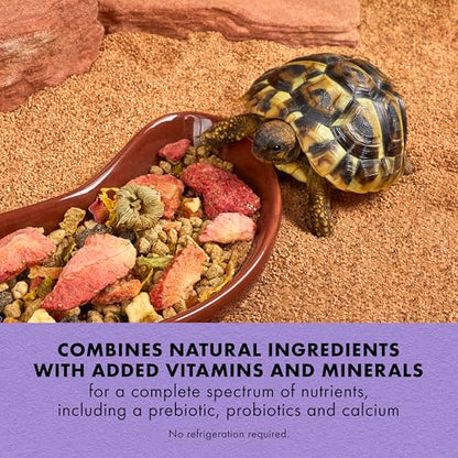 Zilla Pet Reptile Herbivore Food Medley Diet, 4 oz (Pack of 2) - size: 4 Ounce (Pack of 2)