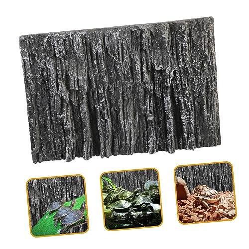 Abaodam Decorative Panel 3D Aquarium Background Lizard Tank Accessories for Reptile Enclosure