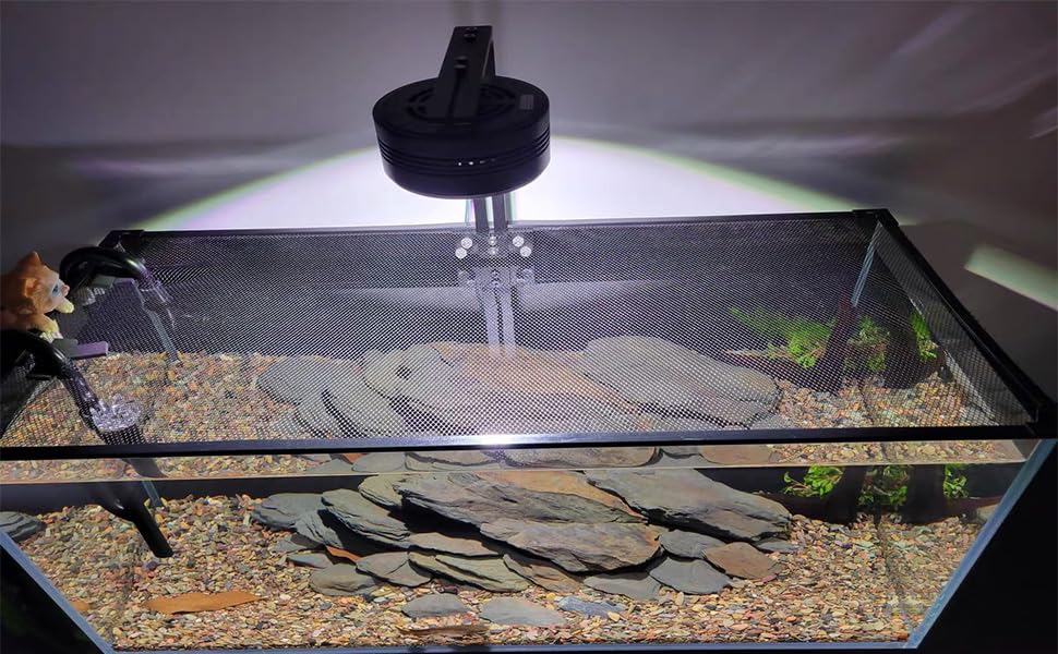 Magnetic Aquarium Anti-Jumping net Cover mesh to Protect Fish Jumping Out of Fish Tank