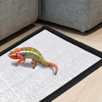 Abaodam Reptile Heating Pad with Reflective Insulation Film Under Tank Heater Mat for Snakes Lizards Turtles and Geckos Essential Pet Accessory for Comfortable Enclosures