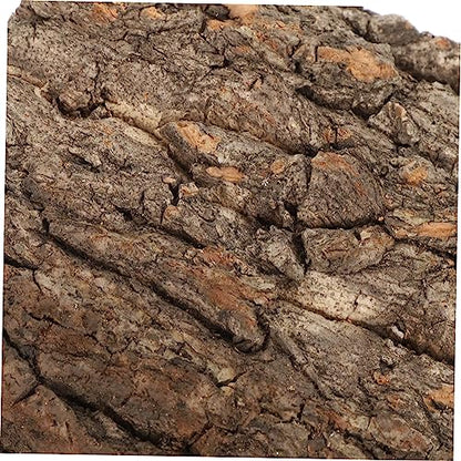Ipetboom 6pcs Bark Decorative Background for Aquarium and Reptile Tanks Lifelike Terrarium Wall Decor for Bearded Dragons Frogs and Snakes