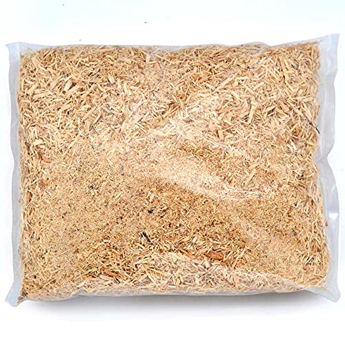XYZReptiles Premium Aspen Snake Bedding Reptile Bedding Terrarium Bedding 4 Quart Bag