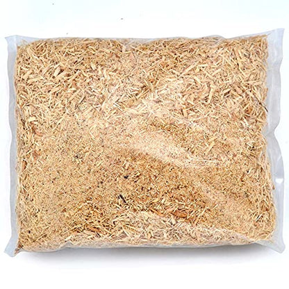 XYZReptiles Premium Aspen Snake Bedding Reptile Bedding Terrarium Bedding 4 Quart Bag