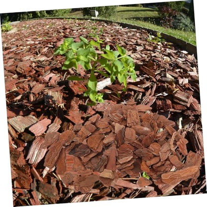 WOONEKY 1bag Reptile Bark Bedding Bark Chips for Reptiles Natural Tree Decor Terrarium Substrate Lizard Bedding Chips Tank Decor