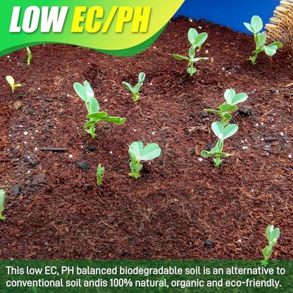 Coco Coir Brick for Plants-8 Pack Premium Coconut Bricks, 100% Organic Peat Moss, Fiber Coconut Husk for Planting, Gardening, Potting Soil Substrate - size: 8pcs