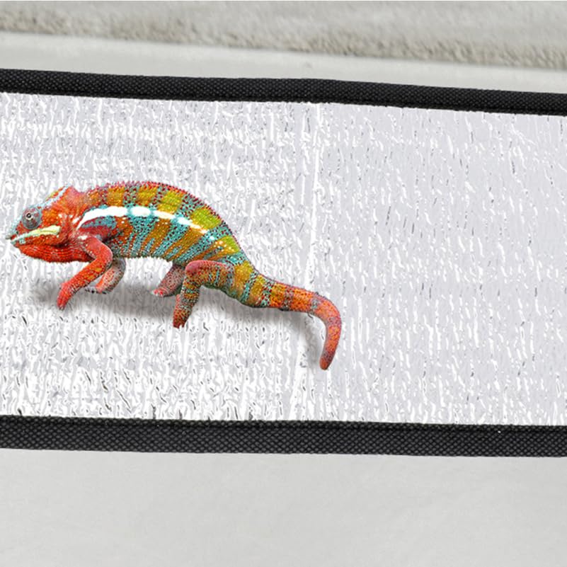 Abaodam Reptile Heating Pad with Reflective Insulation Film Under Tank Heater Mat for Snakes Lizards Turtles and Geckos Essential Pet Accessory for Comfortable Enclosures