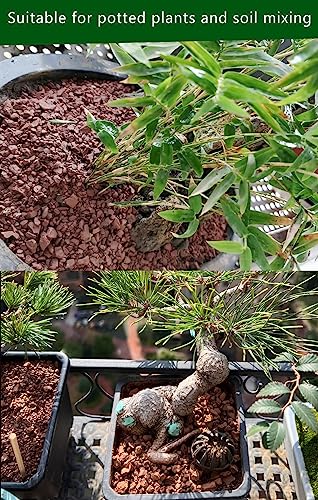 Horticultural Calcined Clay Soil Bonsai Cactus Soil Additive for Succulent Plants (18 LB, 1/8 inch) - style: 18 LB