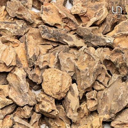UNS Accent Stone - Aquascaping Hardscape for Freshwater Aquarium Aquascape - Shrimp, Turtle, Betta Fish Tank Decoration - Yellow Red Small Rock for Terrariums & Vivariums - Dragon Stone Ohko, 2.2 lb - size: Stone - 2.2LB