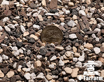 Bonsai Soil Mix Ready to Use 2 Quart, Fast Draining All Purpose Potting Soil for Bonsai Tree, Ideal for Root Development, Made from Akadama, Lava Rock, Pumice and Pine Barks