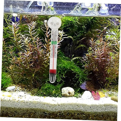 Totority 10pcs Aquarium Thermometer Easy Use Water Gauges for Freshwater and Reptile Tanks Accurate Measurement for Safe Fishkeeping