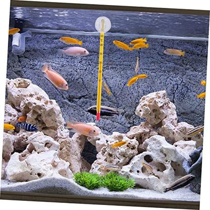 Totority 10pcs Aquarium Thermometer Easy Use Water Gauges for Freshwater and Reptile Tanks Accurate Measurement for Safe Fishkeeping
