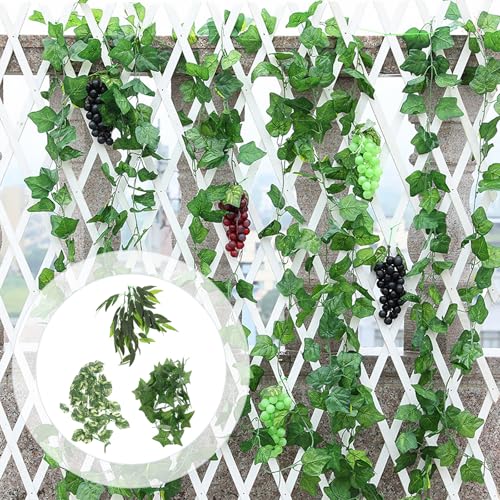 BESPORTBLE 3pcs Reptile Terrarium Artificial Vine Plants with Suction Cups, Green Leaves 12-inch and 30cm Set, Decorative Habitat Accessories for Lizards, Geckos, Snakes