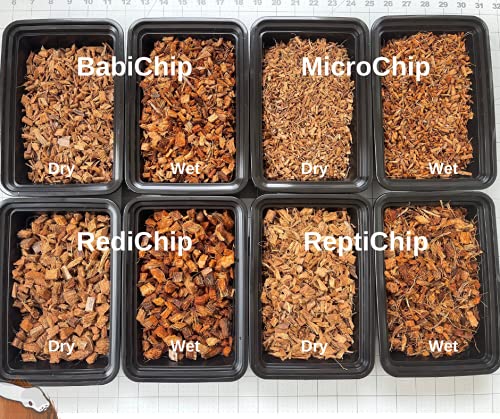 RediChip Reptile Bedding Loose Medium Coconut Chip Substrate 12 Quart Coco Husk Mulch for Snake and Gecko Habitat, Ball Python Terrarium, Lizard and Turtle Tanks, Tortoise Enclosure - size: 12 Quart