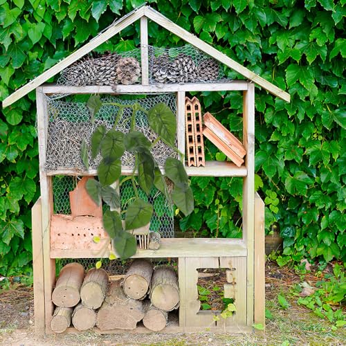 Hemoton Artificial Reptile Tank Plants with Suction Cup, Climbing Terrarium Vines for Turtle Habitat and Lizard Tank Decor, Realistic Hanging Artificial Plants for Reptile Terrarium