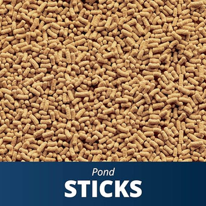 TetraPond Pond Sticks, Pond Fish Food, for Goldfish and Koi, 1.72 Pounds - size: 1.72 Pound (Pack of 1)