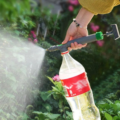 High-Pressure Handheld Garden Sprayer with Adjustable Nozzle - Durable, Compact & Perfect for Lawn, Plants, and Home Use - color: Green