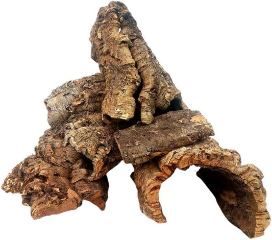 Cork Bark - 3lb (Assorted) - for Orchids, Airplants, Reptiles, and Terrariums