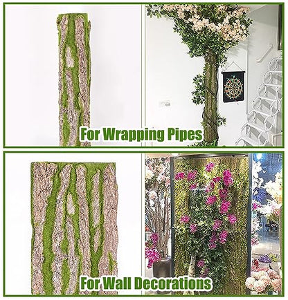 Artificial Moss Bark, Fake Moss Wall | Reptile Terrarium Background, Simulation Fake Moss Sheet for Crafts, Home Decoration Cork Moss Mat (Size : 30x50cm(11 3/4 x 19 3/4in)) - size: 30x50cm(11 3/4 x 19 3/4in)