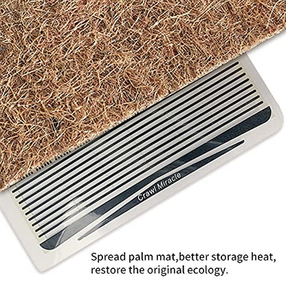 Reptile Heat Pad, Adjustable Temperature Control Lizard Terrarium Heating Mat for Small Animals Snake Turtle Bearded Dragon Gecko and Plant (15W) - size: 15W