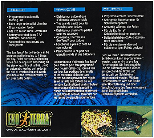 Exo Terra Turtle Automatic Feeder for Amphibians