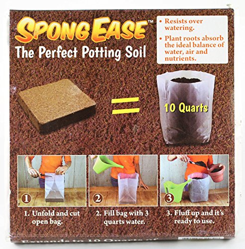 Potting Soil (≈30 Quarts) - 3 Pack of 10 Quart Pop up Bags - Pro Coco Coir Potting Soil for Plants and Seed Starting