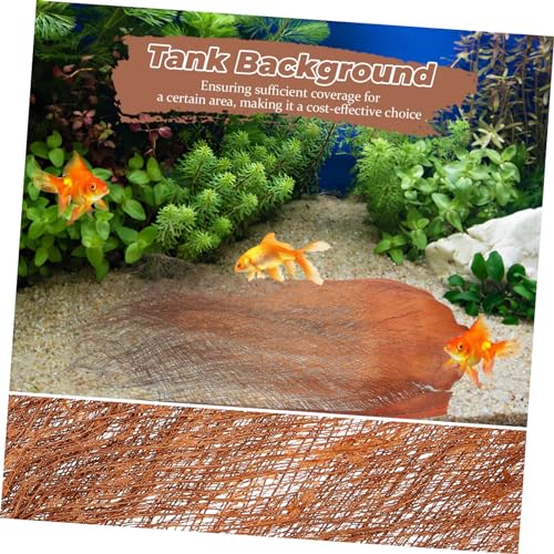 5 Sheets Natural Tree Bark for Fish Breeding and Garden Decor for Aquariums and Planting Unique Aesthetic for Home and Office Spaces
