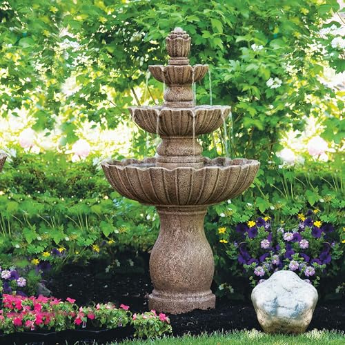 NFESOLAR Submersible Pump, 400GPH Ultra Quiet Submersible Water Pump with Dry Burning Protection 8ft High Lift for Fountains, Hydroponics, Ponds, Aquariums & More KF205 - size: 400GPH