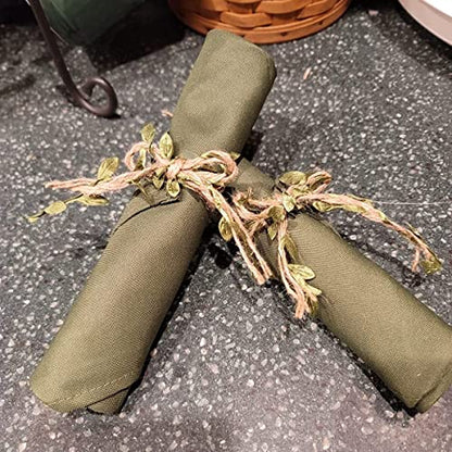 132 Ft Boho Eucalyptus Vines with Twine, Artificial Eucalyptus Leaf Spring Greenery with Hemp Rope for Baby Shower Home Wall Garden Wedding Party Wreaths DIY Craft Decorations - size: 132 ft with twine