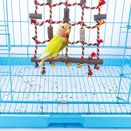 100 Pcs Large Size Bird Cage Liner Papers, Non-Woven Bird Cage Liners, Precut Absorbent Pet Cages Cushion (22.8 inch x 10.6 inch)