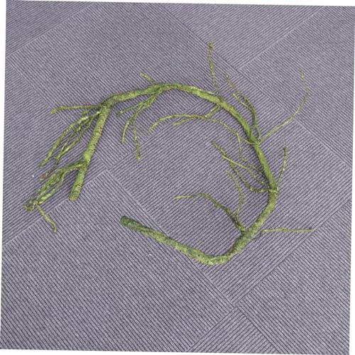 NOLITOY 3pc Bend- Jungle Vines for Reptiles Artificial Leaf Decor with Suckers Flexible Rattan Strips for Lizard Frog Snake Habitats Terrarium Decoration