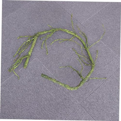 NOLITOY 3pc Bend- Jungle Vines for Reptiles Artificial Leaf Decor with Suckers Flexible Rattan Strips for Lizard Frog Snake Habitats Terrarium Decoration