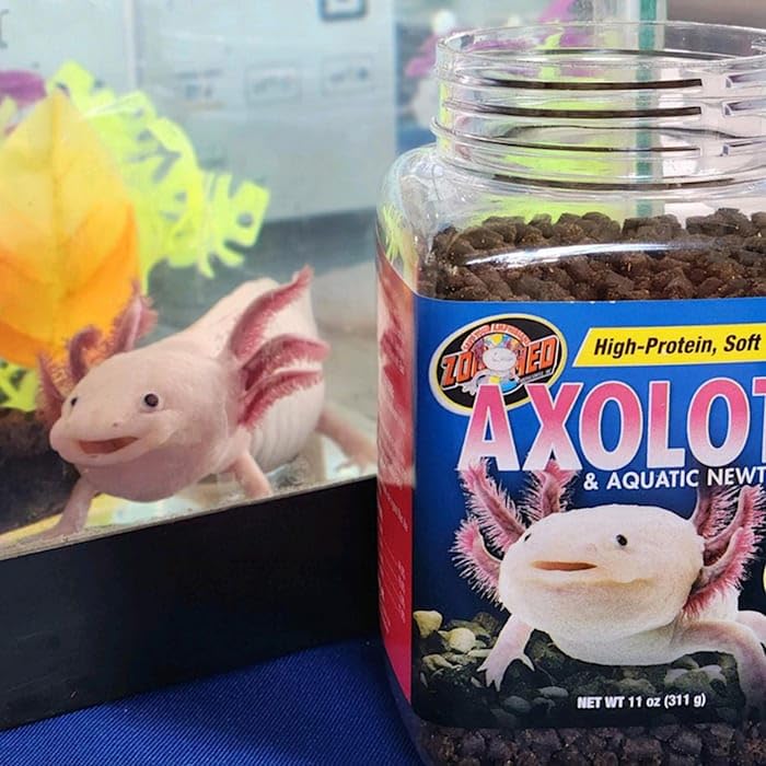 Zoo Med Axolotl & Aquatic Newt Food, 11 oz.