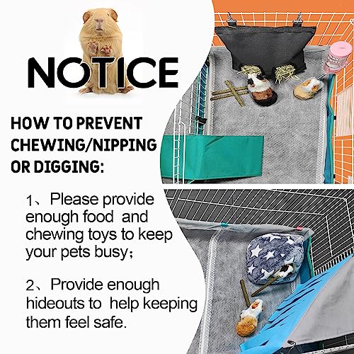 Guinea Pig Bedding, Disposable Guinea Pig Cage Liners, Charcoal Odor Controlling Absorbent Waterproof Pee Pads for Rabbits, Hamster and Other Small Animals. 18''x31'',50 Count - size: 50 count