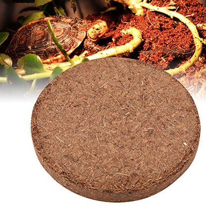Gavigain Coconut Soil Pet Bedding, and, Retention, Digestive Safe, for Reptiles, Amphibians, Spiders, Tortoises, Snakes