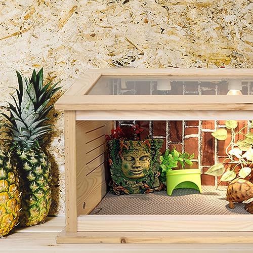 LIOOBO Reptile Cage Mat Snake Lizard Carpet Turtle Lizard Bedding Substrate Liner Pet Bedding Liner