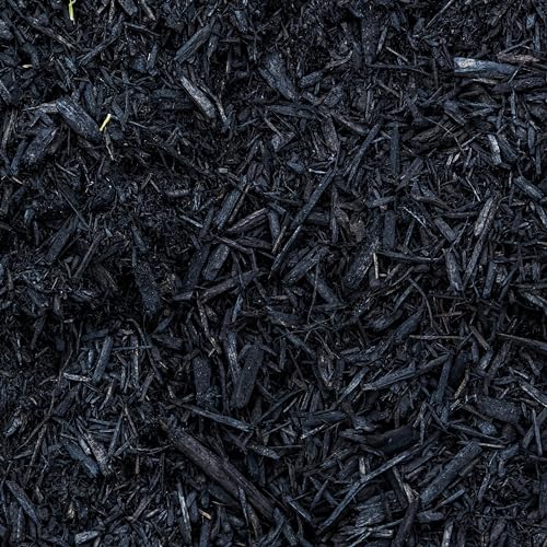 GARDENWISE Premium Black Wood Mulch for Landscaping, Gardens, Lawns, Potting Media, and Potted Plants (0.2 CF - 4.8 L - 5 QTS) - color: Black Wood Mulch, size: 0.2 CF - 4.8 L - 5 QTS