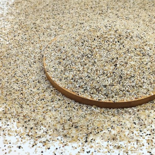 FANTIAN 10 lbs Aquarium Sand, 0.6-1.2 mm Aquarium Substrate for Freshwater Fish Tank. Decorative River Rocks Gravel for Fish Tank, Plants Potted, Fire Pits, Candle, Vase and Crafts - color: Mixed, size: 10 LB