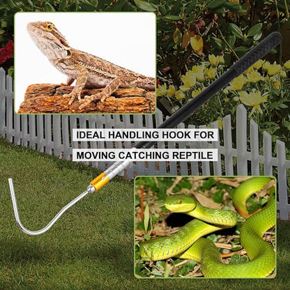61 inch Snake Hook Reptile Capture Rod Used for Capturing, Controlling, or Moving Python Heads