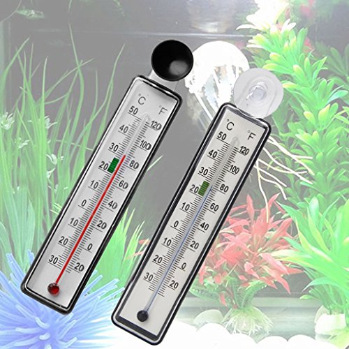 Waterproof Digital Aquarium Thermometer Temperature Measuring Tool No Probe No Wire Use Inside of Fish for T