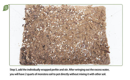 2 Quart Monstera Soil, Well-Draining, Moisture-Retentive and Slightly Acidic Potting Soil Mix for Growing and Repotting Monstera Deliciosa/Swiss Cheese Plant