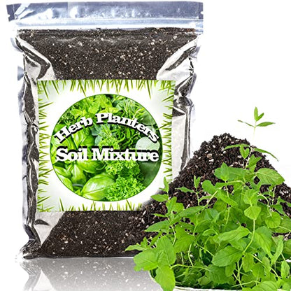 Doter Organic Potting Soil Mix 10qt for All Indoor & Outdoor Small Containers Including Herbs, Vegetables, and Flowers - size: 10qt