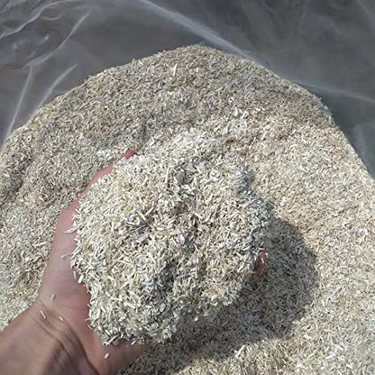 AubiChick High Grade French Hemp Bedding, 44lb (400L) Jumbo Bulk Bag for Chickens, Ultra Absorbent, Designed for Chicken Coop Bedding and Comfort of Birds, Poultry, Hairless Pets, Easy Manure Removal
