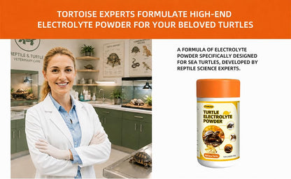 Turtle Electrolyte Powder—Promotes Appetite and Vitality—Contains Probiotics and Vitamins (2.82 oz) Banana Flavor | Promotes Appetite and Vitality—Contains Probiotics and Vitamins