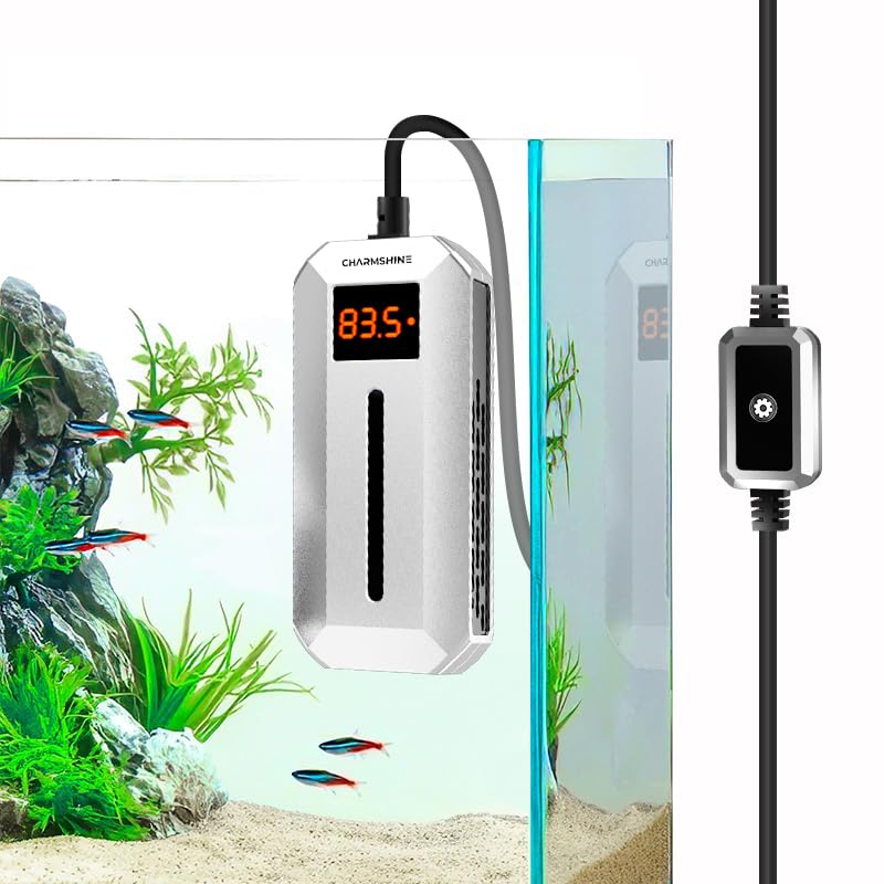 Submersible Aquarium Heater with LED Digital Display 150W Fish Tank Heater for 14-22 Gallon Freshwater Saltwater Tank, Auto Thermostat Overheat Protection(Not Suitable for Low-Water Turtle Tanks)