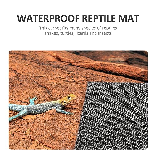 LIOOBO Reptile Cage Mat Snake Lizard Carpet Turtle Lizard Bedding Substrate Liner Pet Bedding Liner