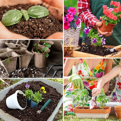 Halatool 3QT Indoor Potting Soil for Plants Orchid Potting Mix Garden Top Succulent Bonsai Soil for Aloe Vera Houseplants Flowers Vegetables & Herbs - size: 3 qt