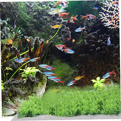 SUPVOX 10pcs Stainless Steel Fish Tank Moss Fixed Net Aquatic Planting Mesh for Aquarium Grass Water Plants for Easy Installation and Decoration