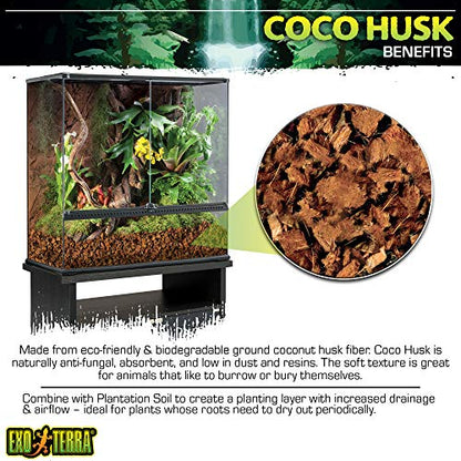 Exo Terra Coco Husk, 7.2-Quart (Packaging May Vary) (Pack of 2) - size: 7.2 QT (Pack of 2)