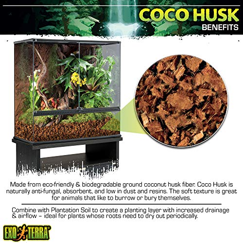 Exo Terra Coco Husk, 7.2-Quart (Packaging May Vary) (Pack of 2) - size: 7.2 QT (Pack of 2)