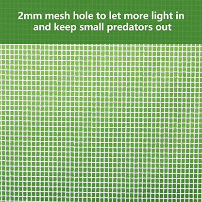 23.6" Outdoor Mesh Plant Enclosure, Plant Cover for Pests, Bird and Pest Protection Guard for Fruit, Vegetables, Flowers and Herbs Pop-Up Cage 15.7 x 15.7 x 23.6 Inches - size: 15.7 x 15.7 x 23.6 Inches